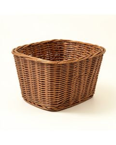Twist Weave Water Hyacinth Wicker Basket (synthetic illustration; no displayed measurements)