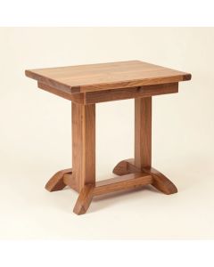 Harrigan Solid Wood End Table (synthetic illustration; no displayed measurements)