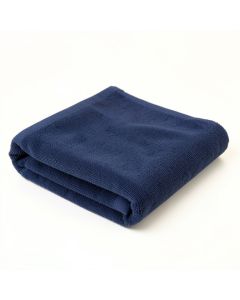 Linden Canyon Bath Towel - Navy (synthetic illustration; no displayed measurements)