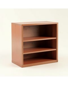 Oak Field Desktop Shelving Unit - Terracotta (synthetic illustration; no displayed measurements)