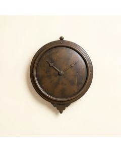Oversized Easterwood Metal Wall Clock (synthetic illustration; no displayed measurements)