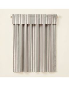 Liesel Striped Semi-Sheer Rod Pocket Single Curtain Panel (synthetic illustration; no displayed measurements)
