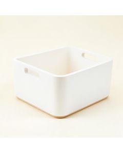 Olive Brook Empty Storage Basket - White (synthetic illustration; no displayed measurements)