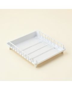 Juniper Edge Empty Under-Desk Cable Tray - White (synthetic illustration; no displayed measurements)