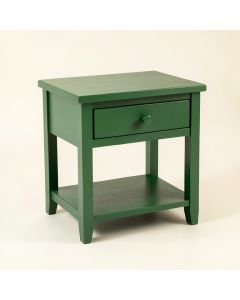Aspen Field Nightstand - Green (synthetic illustration; no displayed measurements)