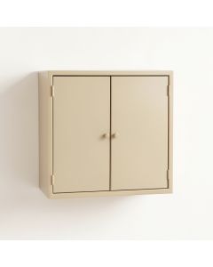 Vale Dale Wall-Mounted Laundry Cabinet - Beige (synthetic illustration; no displayed measurements)