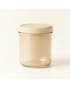Laurel Dale Storage Canister With Lid - Beige (synthetic illustration; no displayed measurements)