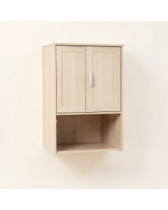 Fern Bridge Wall-Mounted Laundry Cabinet - Beige (synthetic illustration; no displayed measurements)