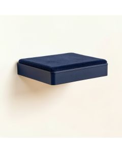 Clay Brook Wall-Mounted Cat Perch - Navy (synthetic illustration; no displayed measurements)