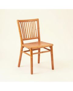 Field Bend Dining Chair - Terracotta (synthetic illustration; no displayed measurements)