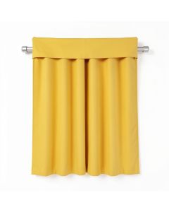 Geometric Room Darkening Rod Pocket Curtain Panels (synthetic illustration; no displayed measurements)