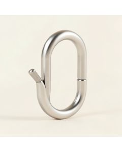 Zenna Home Decorative Ball Curved Shower Curtain Hook (synthetic illustration; no displayed measurements)