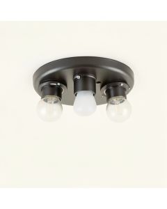Clare 3 - Light Semi Flush Mount (synthetic illustration; no displayed measurements)