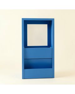 Maple Crest Empty Vertical Garden Frame - Blue (synthetic illustration; no displayed measurements)