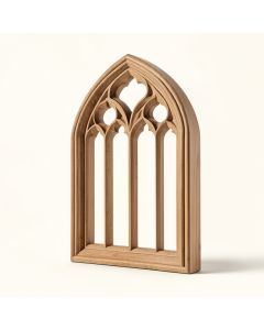 Architectural Gothic Window Wall Décor (synthetic illustration; no displayed measurements)