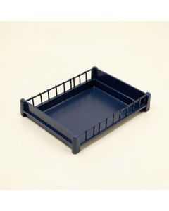 Glen Bridge Empty Under-Desk Cable Tray - Navy (synthetic illustration; no displayed measurements)