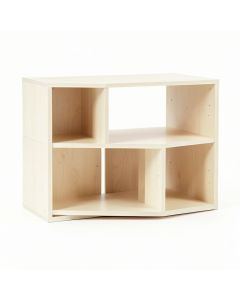 Ash Branch Desktop Shelving Unit - Ivory (synthetic illustration; no displayed measurements)