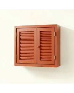 Bay Canyon Wall-Mounted Entry Cabinet - Terracotta (synthetic illustration; no displayed measurements)