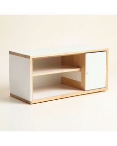 Wren Brook Shoe Storage Bench - White (synthetic illustration; no displayed measurements)
