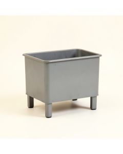 Ash Canyon Empty Raised Planter - Gray (synthetic illustration; no displayed measurements)