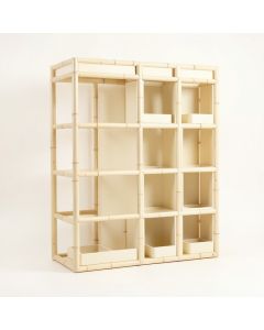 Hazel Crest Empty Vertical Garden Frame - Cream (synthetic illustration; no displayed measurements)