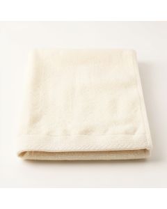 Bay Falls Bath Towel - Cream (synthetic illustration; no displayed measurements)