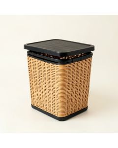 Dawn Bridge Laundry Hamper - Black (synthetic illustration; no displayed measurements)