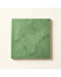 Reed Arc Uninstalled Square Decorative Tile - Green (synthetic illustration; no displayed measurements)