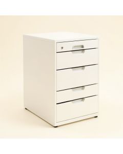 Totally 5-Drawer Mobile Lateral Filing Cabinet (synthetic illustration; no displayed measurements)