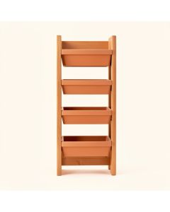 Dune Bend Empty Vertical Garden Frame - Terracotta (synthetic illustration; no displayed measurements)