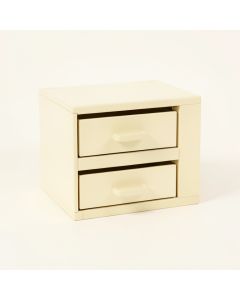 Briar Bridge Small-Parts Storage Drawer Cabinet - Cream (synthetic illustration; no displayed measurements)