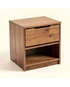 Jerry 2 - Drawer Solid Wood Nightstand (synthetic illustration; no displayed measurements)