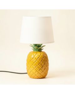 Arianna Pineapple Ceramic 23 '' Table Lamp (synthetic illustration; no displayed measurements)