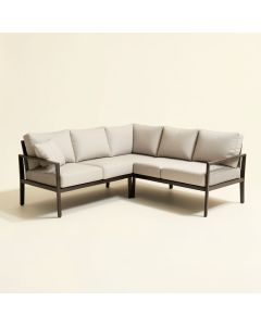 Giavanni 41.3 '' Wide Outdoor Patio Sectional With Cushions (synthetic illustration; no displayed measurements)