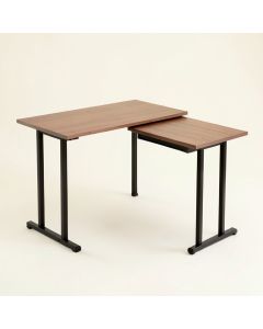 Chaves L-Shape Floating Desk With Hutch (synthetic illustration; no displayed measurements)
