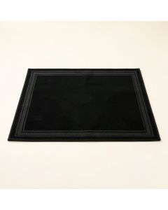 Cliff Crest Rectangular Outdoor Rug - Black (synthetic illustration; no displayed measurements)