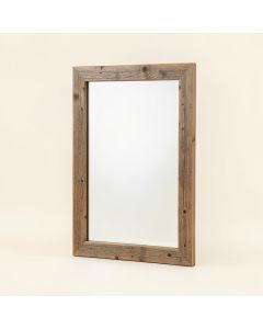 Lefkowitz Rustic Accent Mirror (synthetic illustration; no displayed measurements)