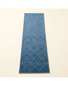 Willow Branch Narrow Runner Rug - Blue (synthetic illustration; no displayed measurements)
