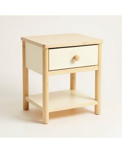 Brook Bluff Nightstand - Cream (synthetic illustration; no displayed measurements)