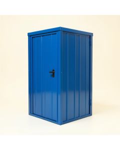 Spacemaker 4 Ft. W X 3 Ft. D Metal Vertical Storage Shed (synthetic illustration; no displayed measurements)