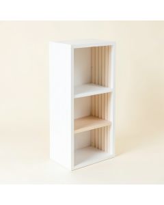 Hill Arc Narrow Cubby Tower (synthetic illustration; no displayed measurements)