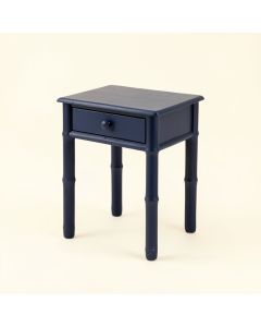 Olive Bend Side Table - Navy (synthetic illustration; no displayed measurements)