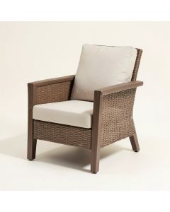 Stacking Patio Dining Armchair (synthetic illustration; no displayed measurements)
