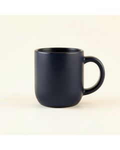 Vale Brook Ceramic Mug - Navy (synthetic illustration; no displayed measurements)