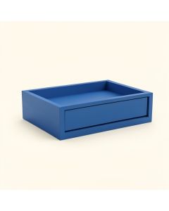 Briar Field Desktop Monitor Riser - Blue (synthetic illustration; no displayed measurements)