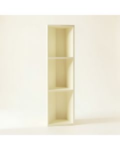 Harbor Bend Narrow Cubby Tower - Ivory (synthetic illustration; no displayed measurements)