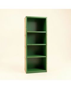 Aspen Arc Narrow Cubby Tower (synthetic illustration; no displayed measurements)