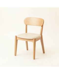 Rowan Arc Small Chair - Beige (synthetic illustration; no displayed measurements)