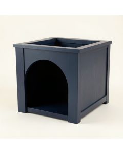 Moss Bend Empty Furniture-Style Litter Enclosure - Navy (synthetic illustration; no displayed measurements)