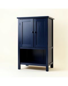 Brook Brook Wall-Mounted Laundry Cabinet - Navy (synthetic illustration; no displayed measurements)